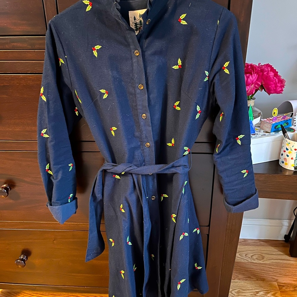 COPY - Kiel James Patrick Flannel Christmas Dress. Never been worn, still in bo…